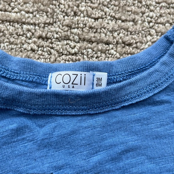 Cozii Tee and Shorts Set “Hunk” in Blue - Picture 5 of 5